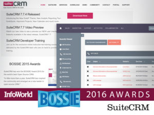 system suitecrm laureatem bossie awards 2015 2016