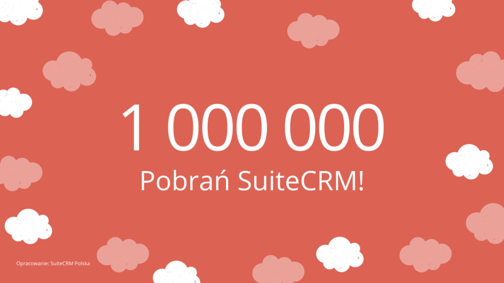1 milion pobrań SuiteCRM